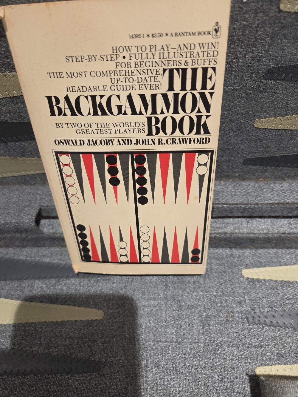 Deluxe Backgammon Set & Tutorial Book Never Used - Picture 7 of 9